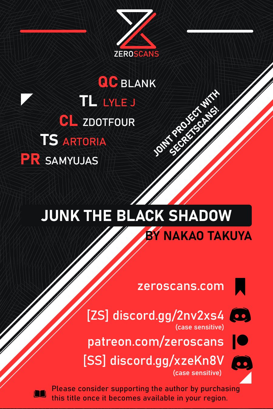 Junk The Black Shadow Chapter 36