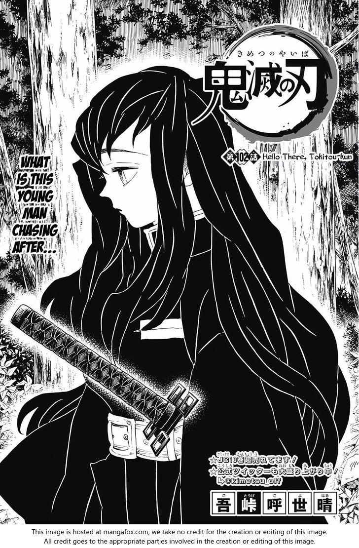 Demon Slayer: Kimetsu no Yaiba Demon Slayer Chapter 102