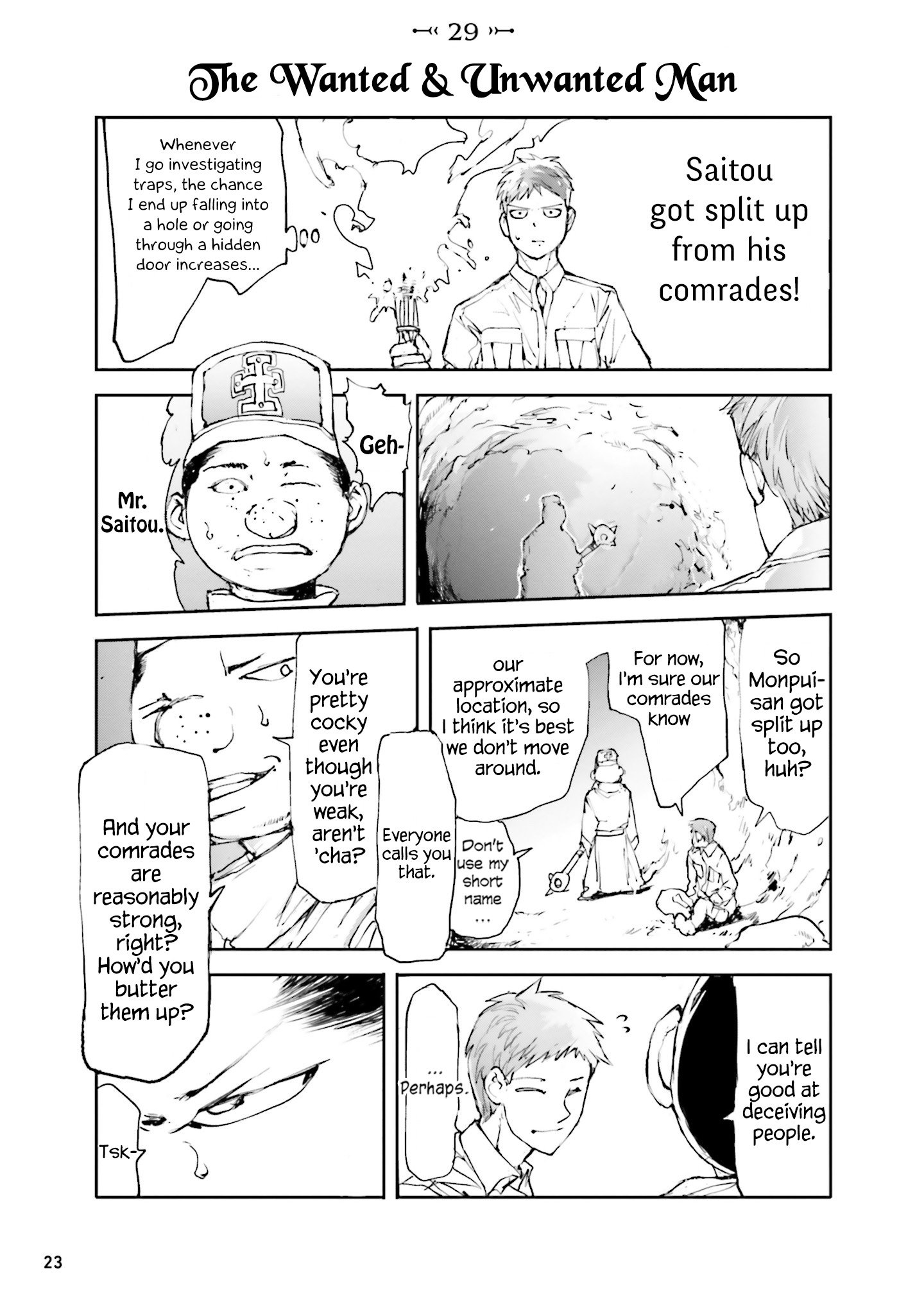 Handyman Saitou In Another World ch.29