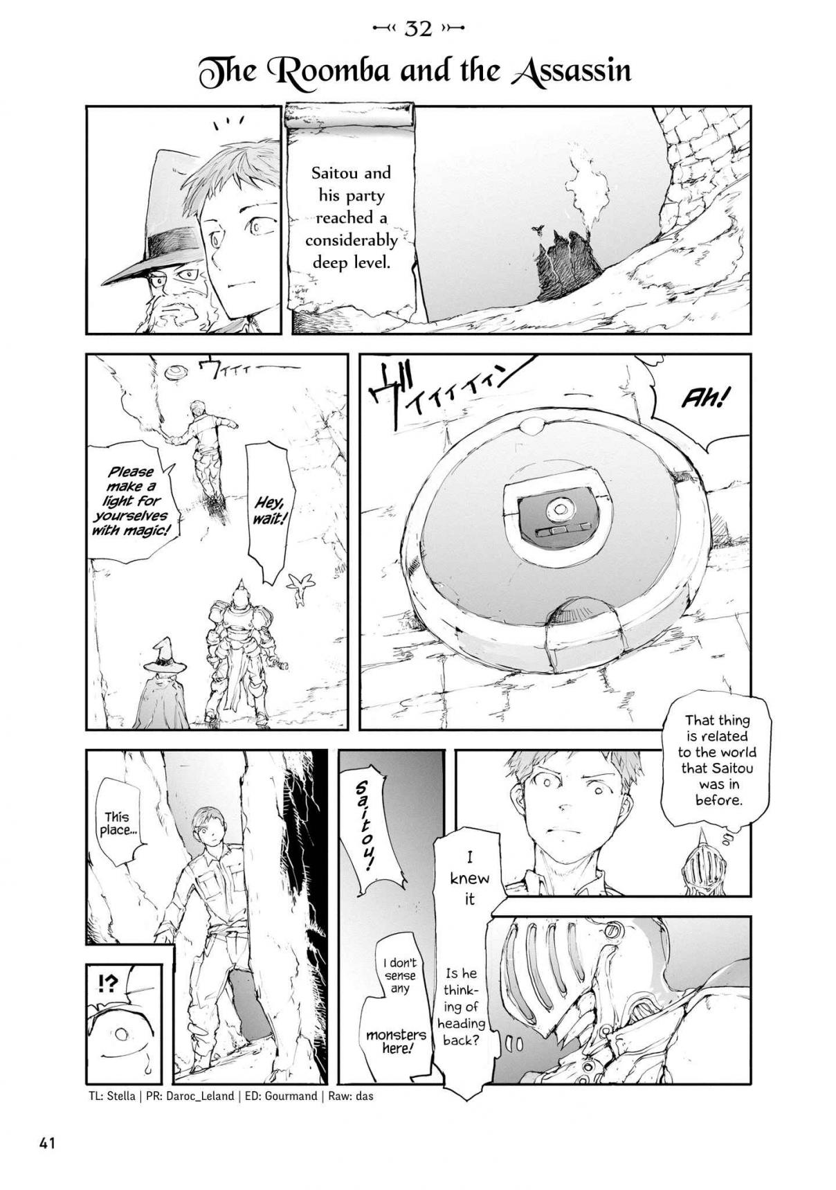 Handyman Saitou in Another World Ch. 32 The Roomba and the Assassin