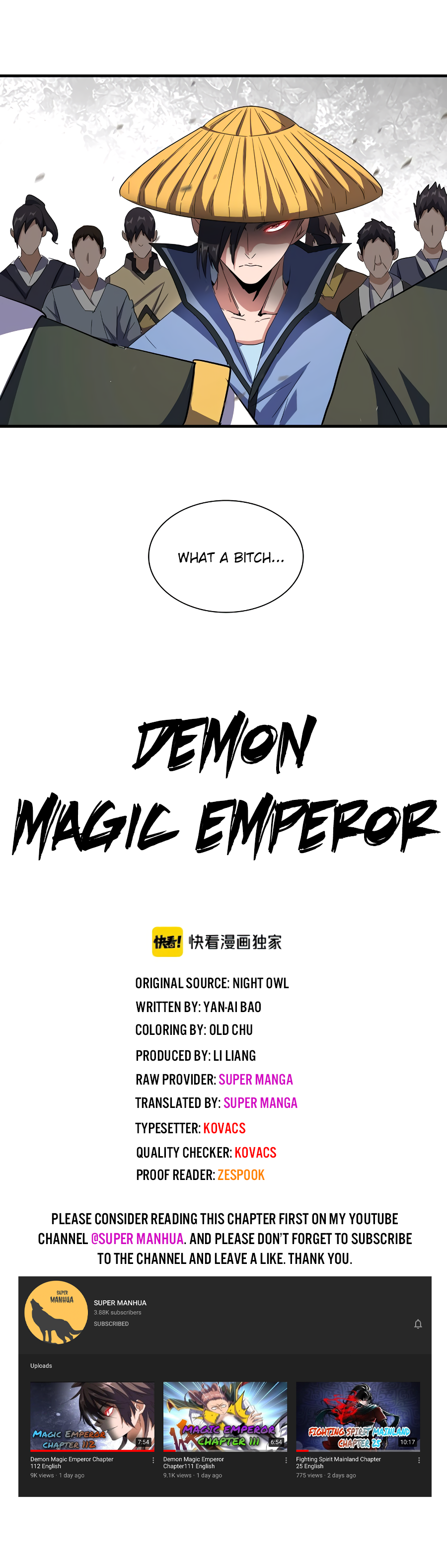Magic Emperor Chapter 111