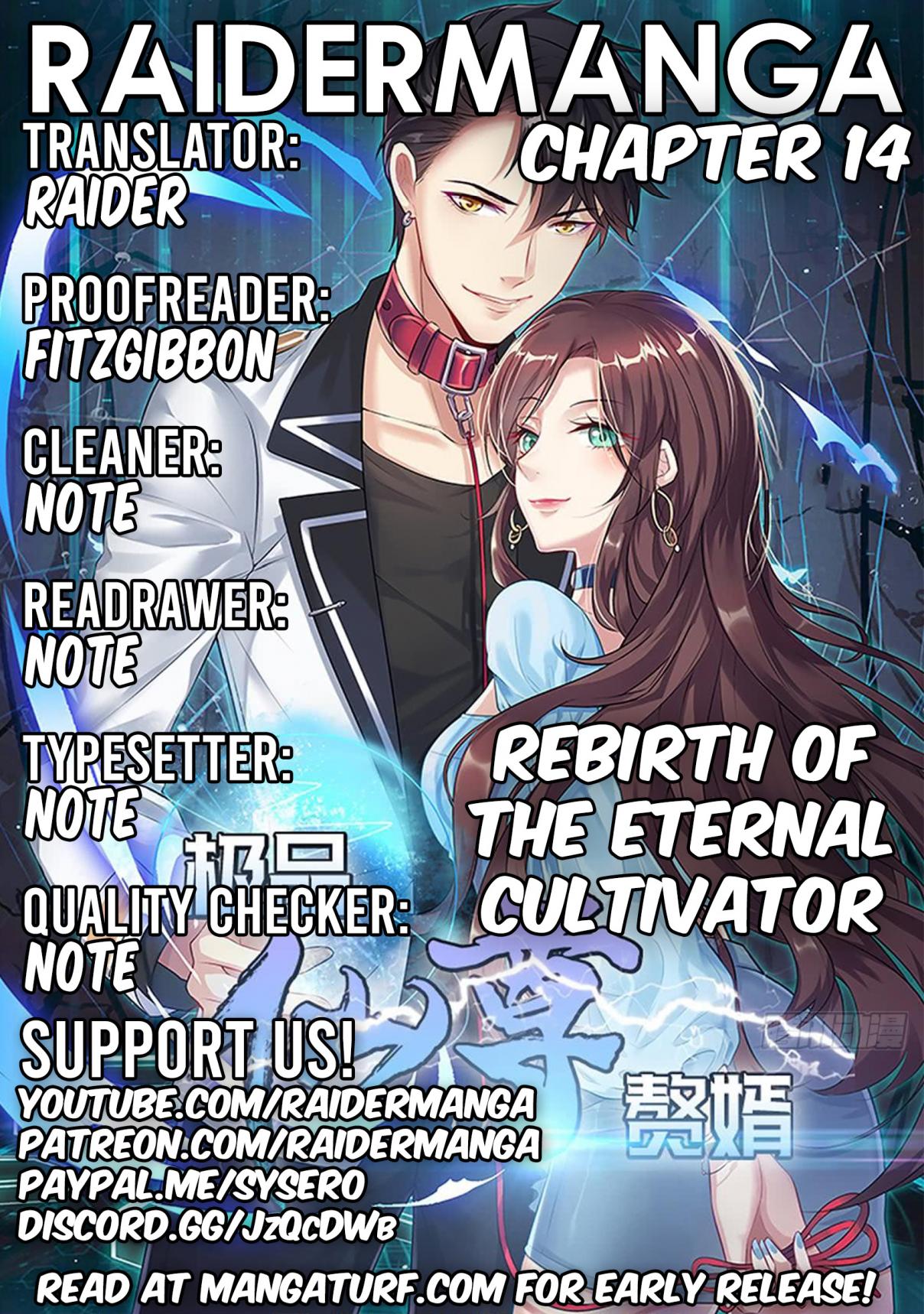 Rebirth of the Eternal Cultivator Ch. 14