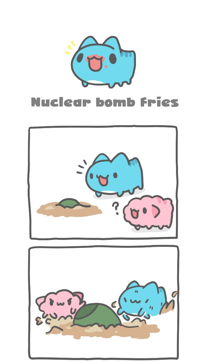 BugCat Capoo Ch. 503 nuclear bomb fries