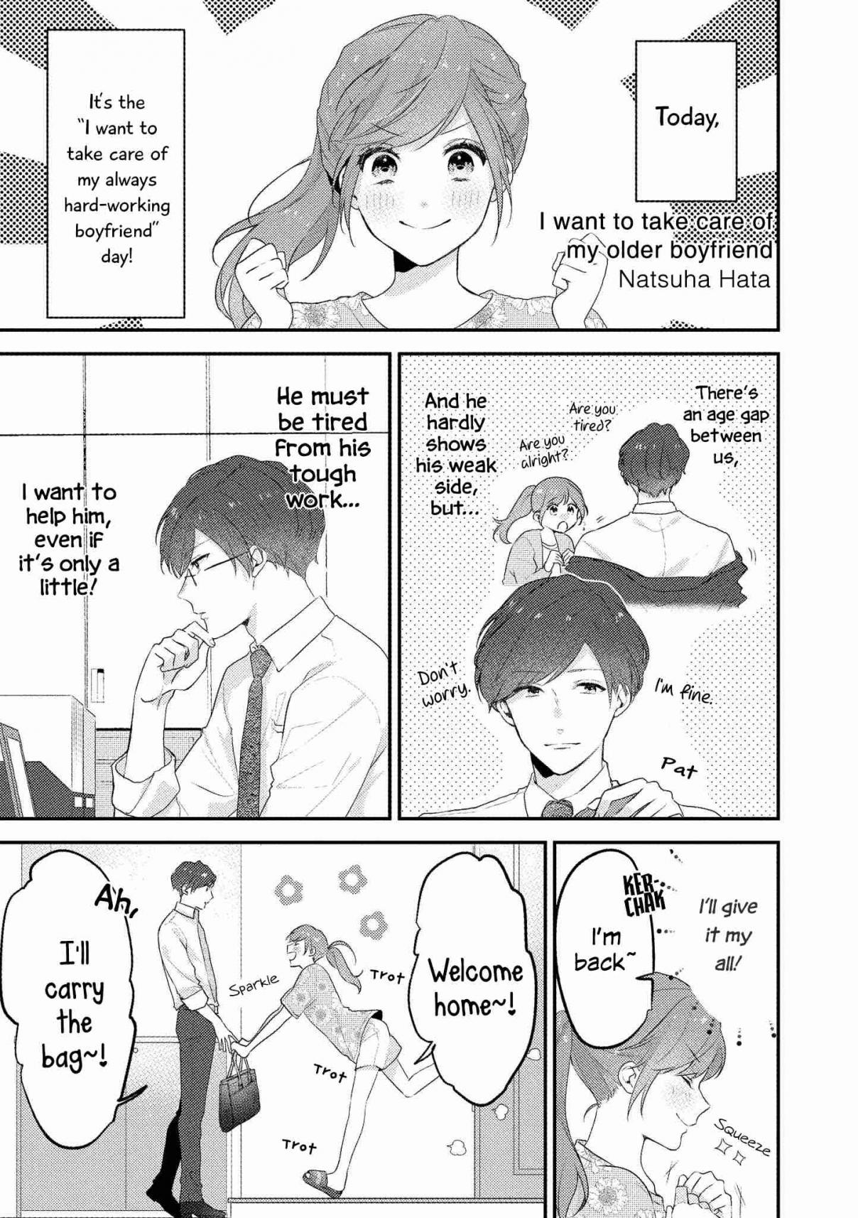 “It’s too precious and hard to read !!” 4P Short Stories Vol. 1 Ch. 12 I want to Take Care of My older Boyfriend [by Natsuha Hata]