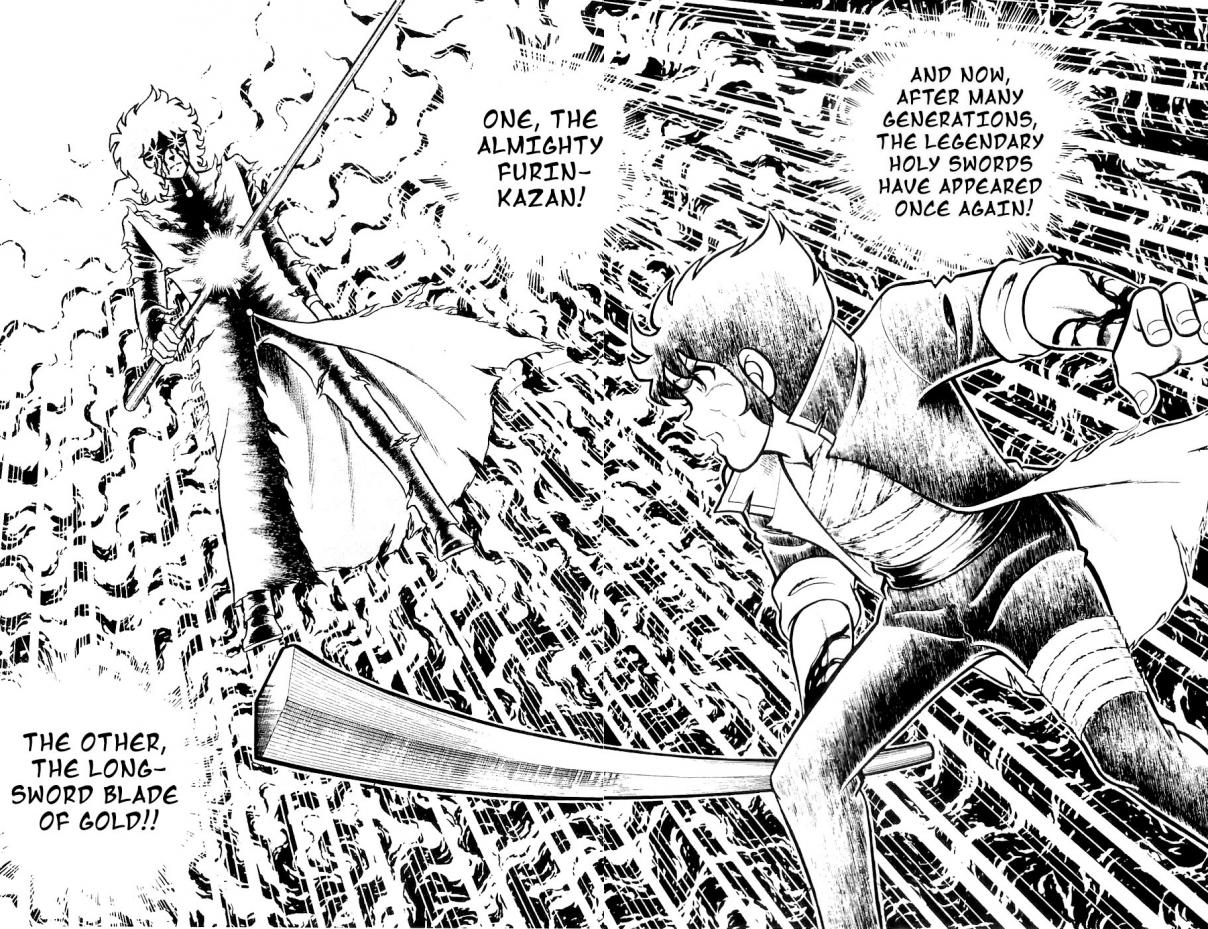 Fuuma no Kojiro Vol. 2 Ch. 14 Man with the Golden Blade