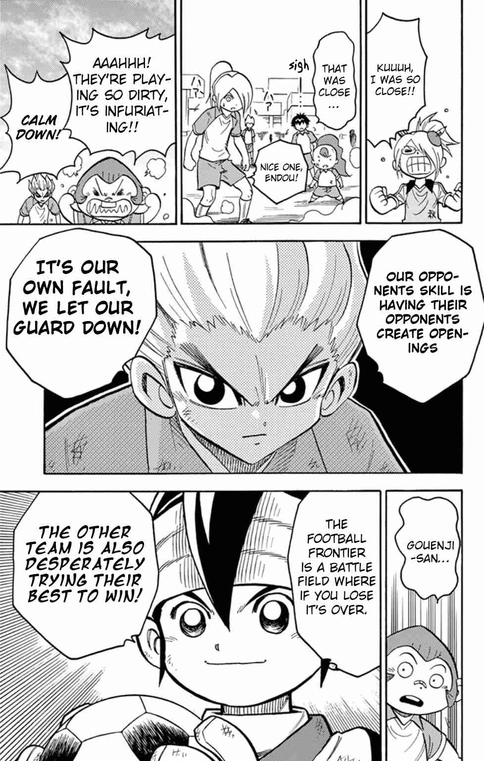 Inazuma Eleven Vol. 3 Ch. 12 Obsession to the path of victory!