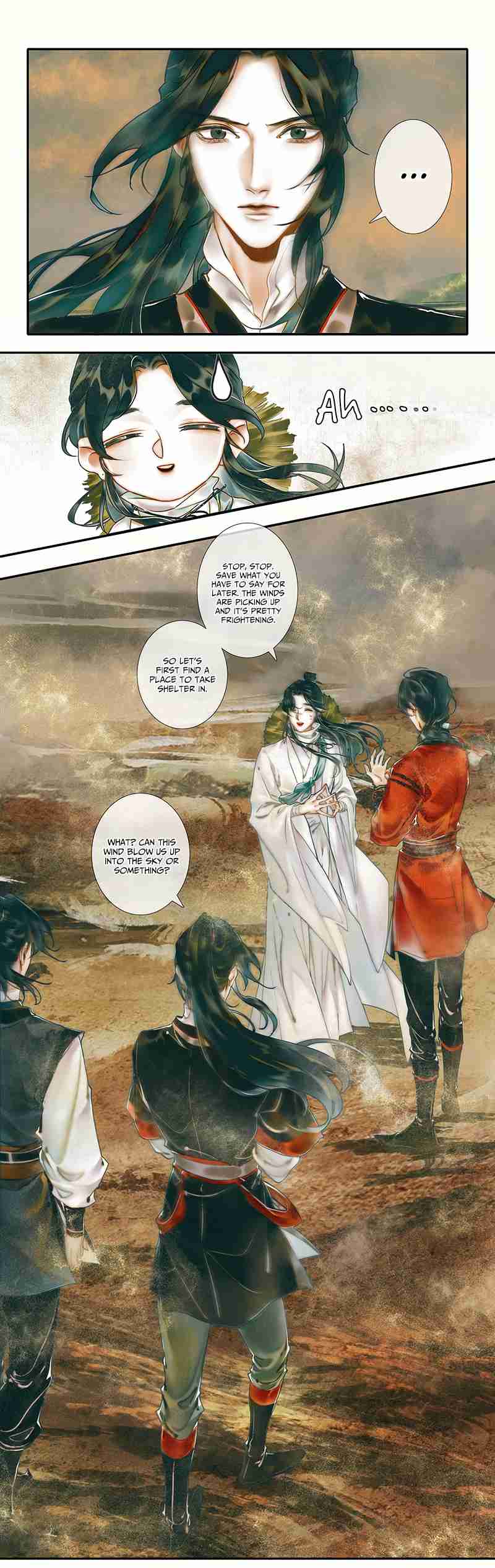 Heaven Official's Blessing Ch. 32 Lost in a Sandstorm