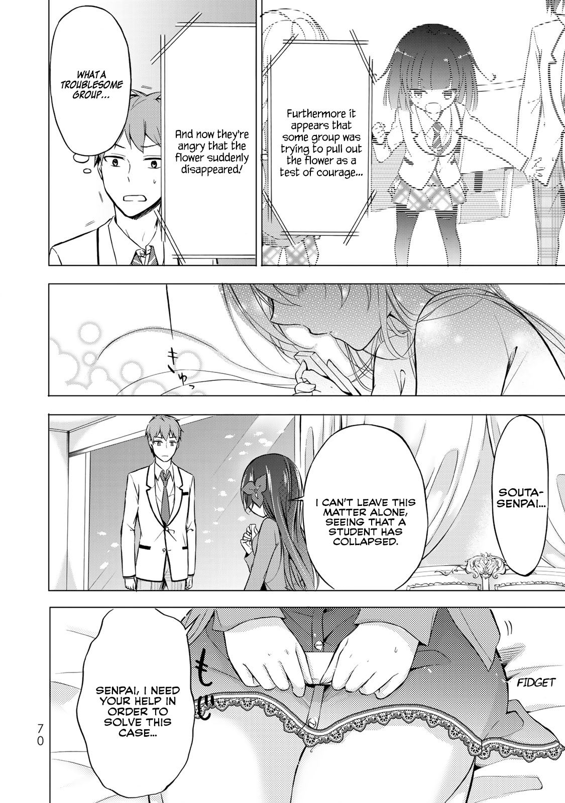 The Student Council President Solves Everything on the Bed Vol. 1 Ch. 2 The Never Blooming Garden Part 1