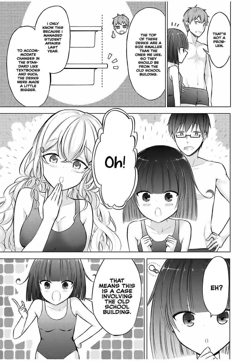 The Student Council President Solves Everything on the Bed Vol. 2 Ch. 6.1 The Wandering Desks part 1