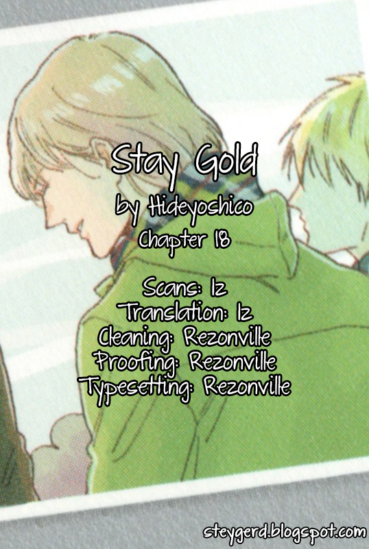 Stay Gold Vol. 4 Ch. 18