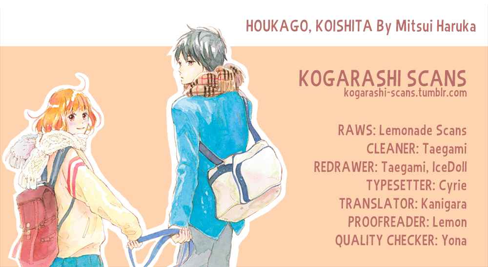 Houkago, Koishita. Vol. 7 Ch. 25 Closest To You