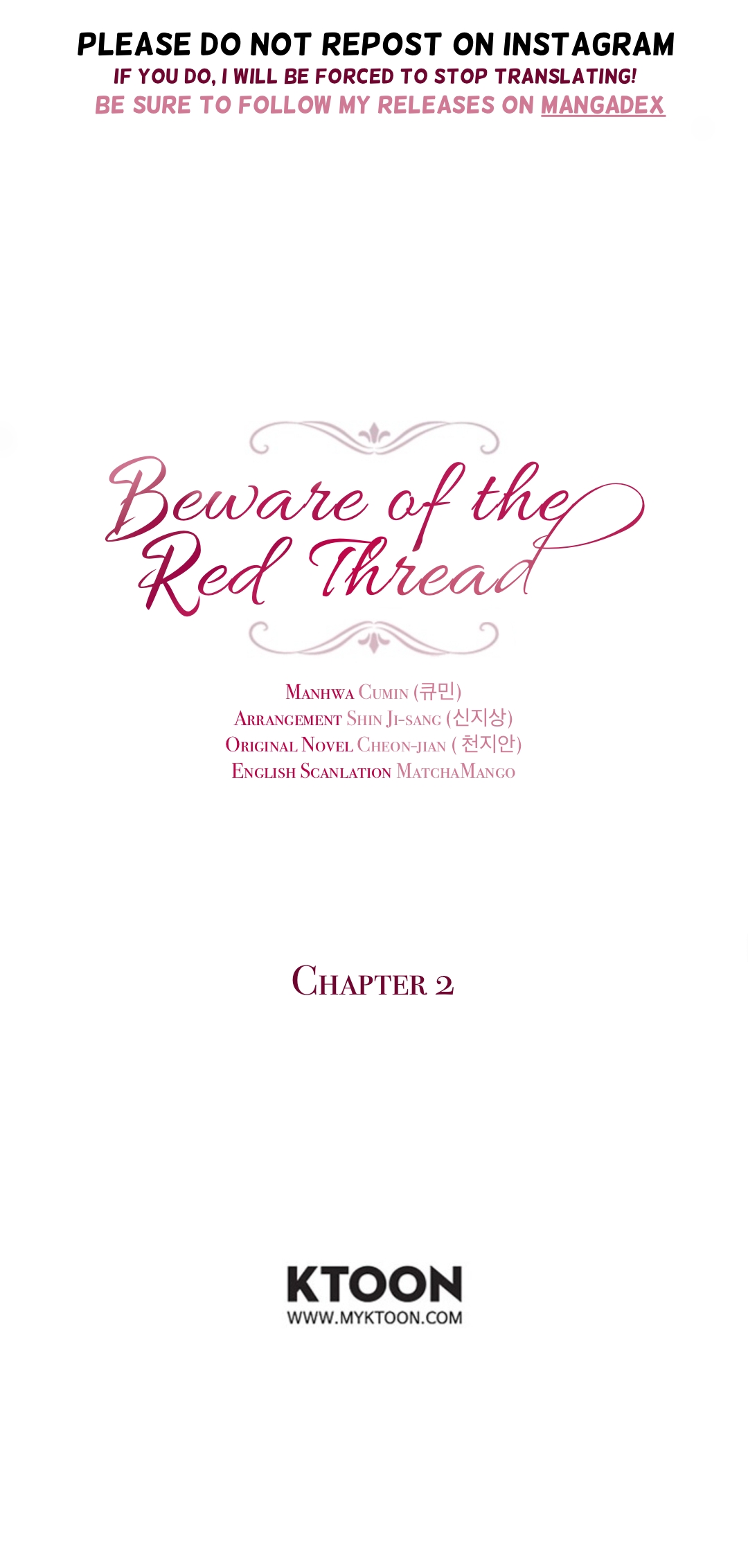Beware of the Red Thread Ch. 2