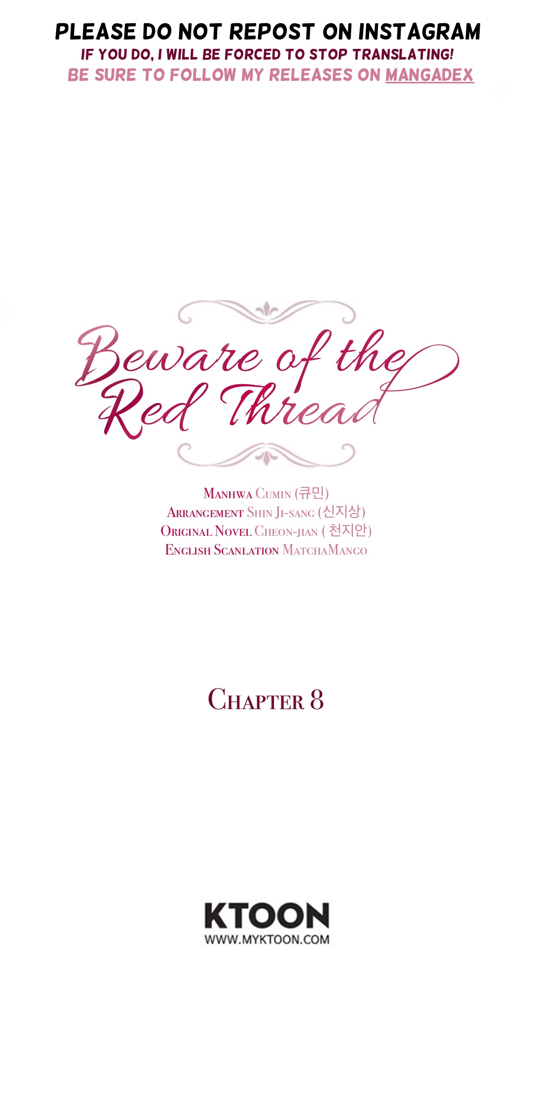 Beware of the Red Thread Ch. 8