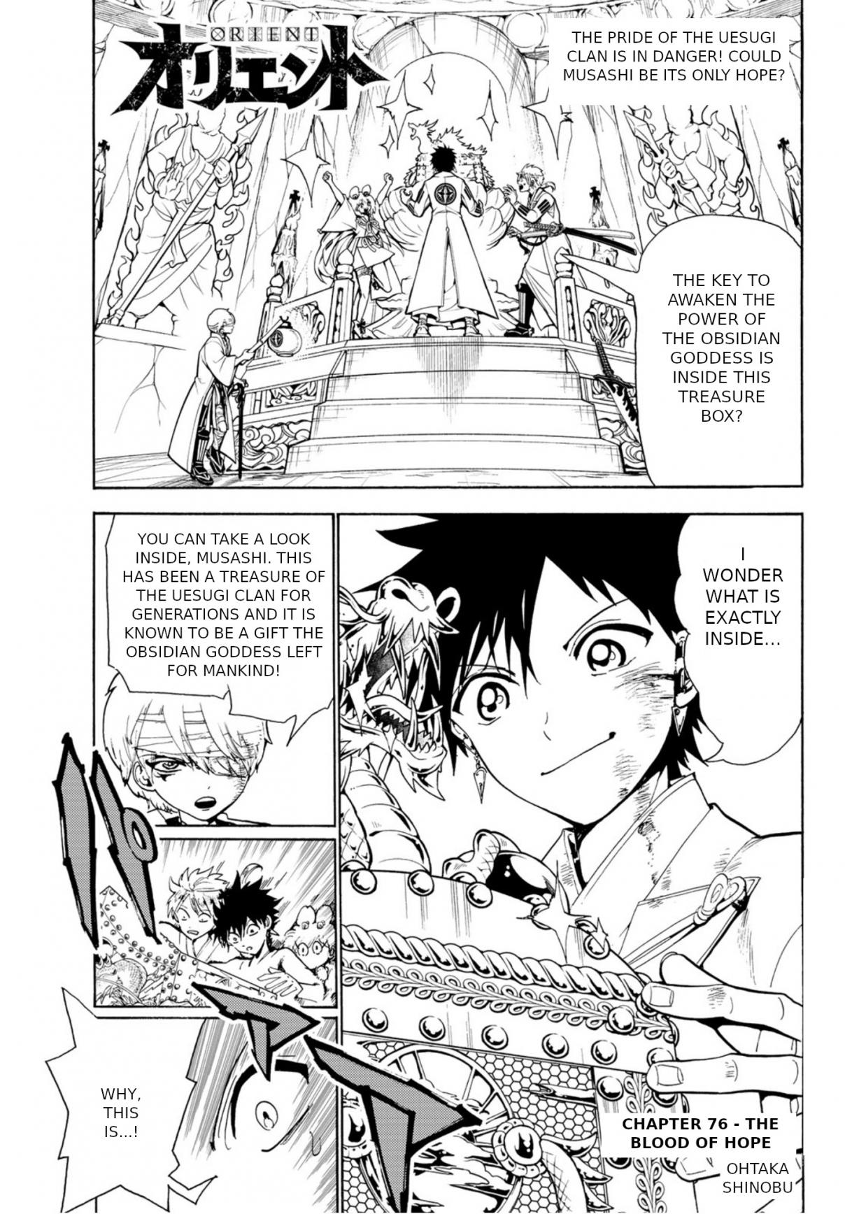 Orient Vol. 9 Ch. 76 The Blood of Hope