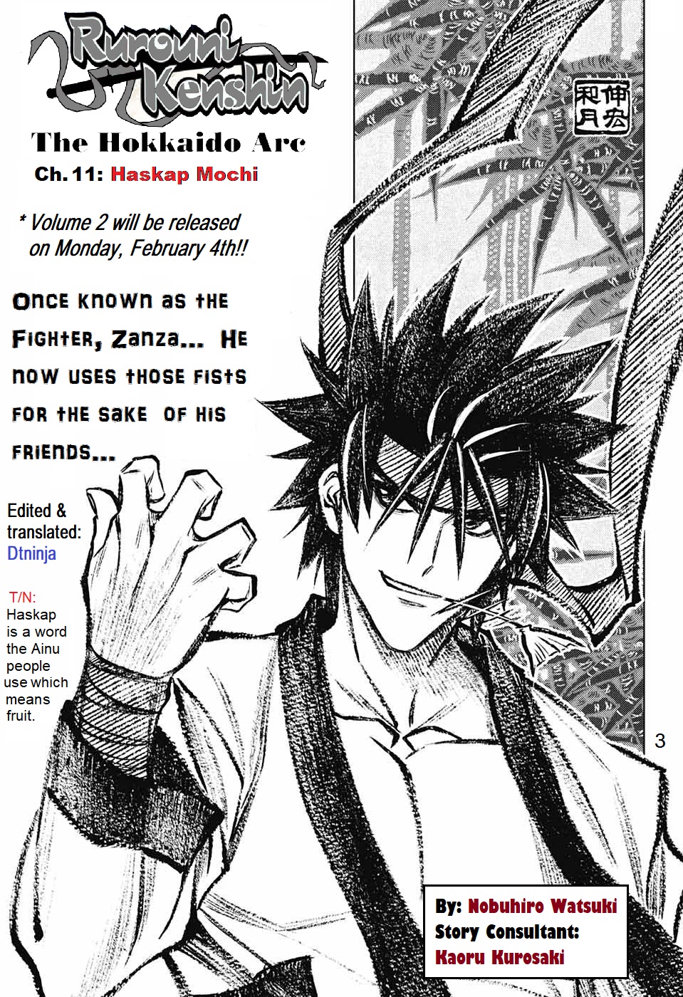 Rurouni Kenshin: Hokkaido hen Ch. 11
