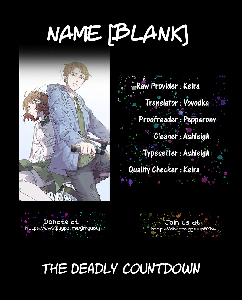 The Deadly Countdown Ch. 4 Does he have to die?