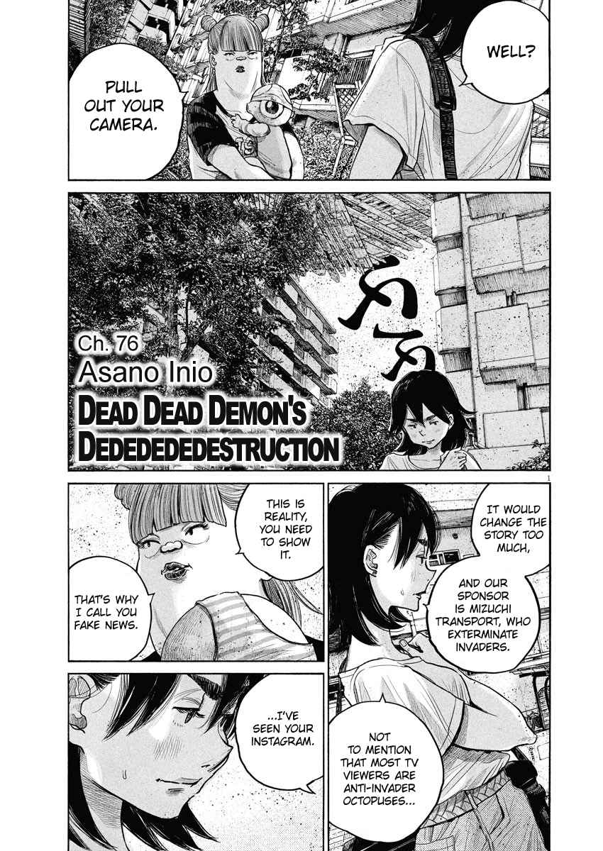 Dead Dead Demon's Dededededestruction Ch. 76