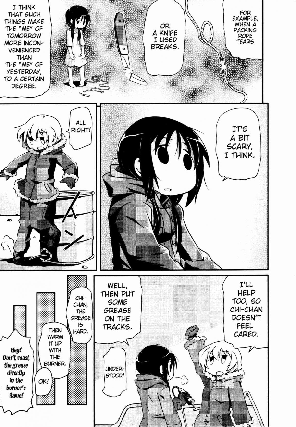 Girls' Last Tour Official Anthology Comic Ch. 15 A Chain for Two People Takanaga Kouhei
