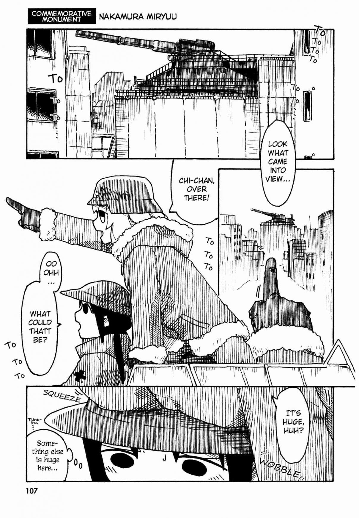 Girls' Last Tour Official Anthology Comic Vol. 1 Ch. 14 Commemorative Monument by Nakamura Miryuu