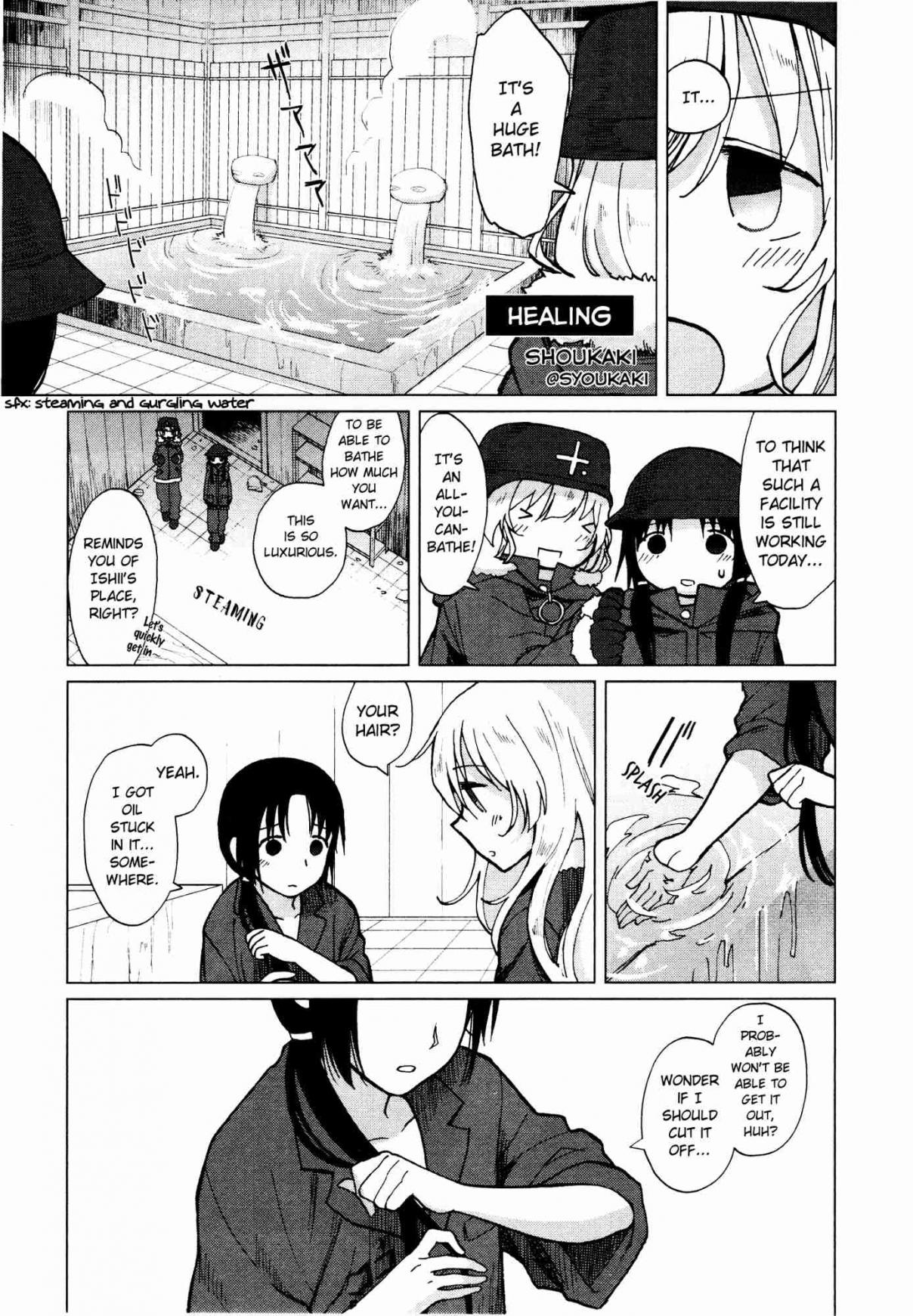 Girls' Last Tour Official Anthology Comic Vol. 1 Ch. 16 Healing by Shoukaki