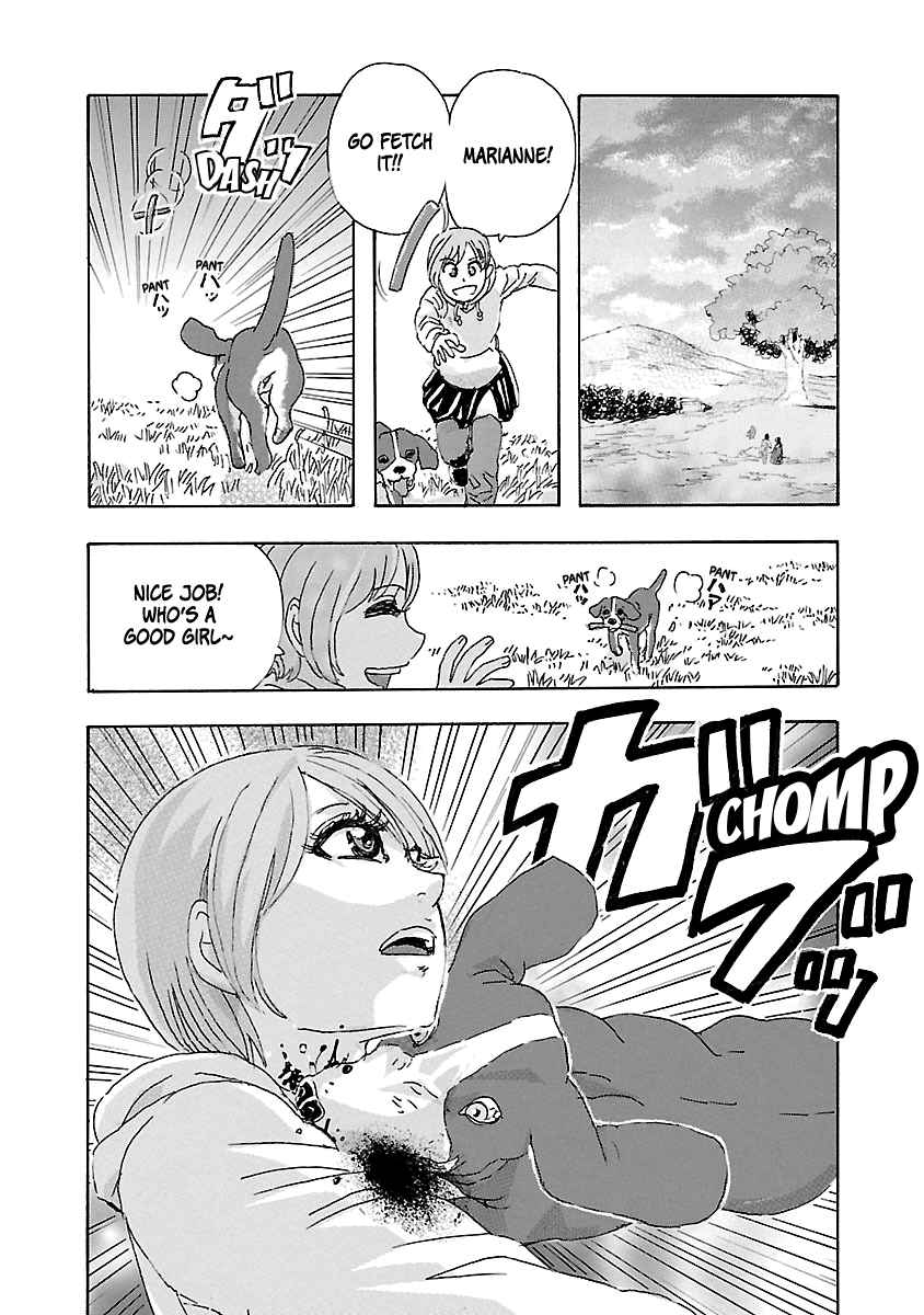 Franken Fran Frantic Vol. 1 Ch. 3.3 Alice and The Rabbit's problem with canine rights.