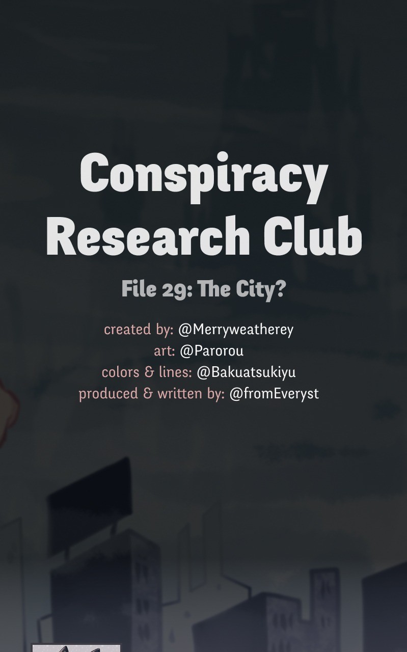 @CRC_Luna: Conspiracy Research Club Vol. 2 Ch. 29 The City