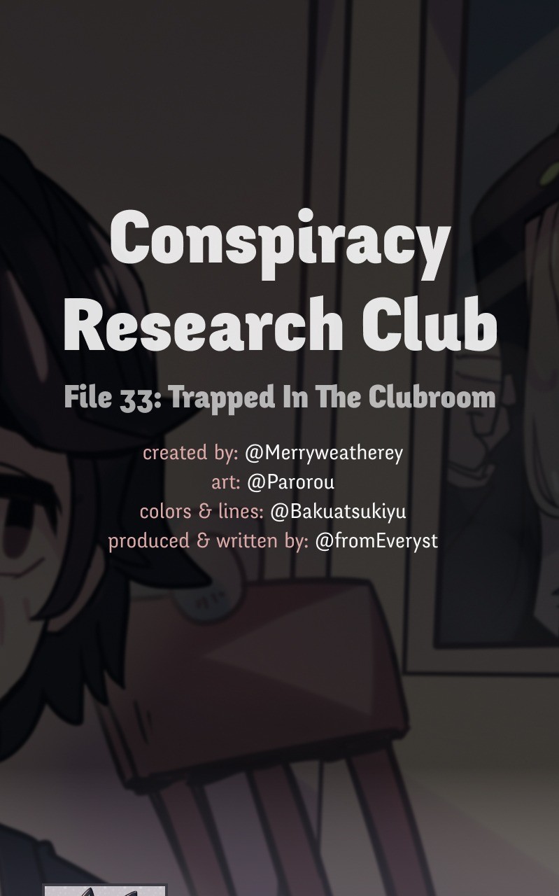 @CRC_Luna: Conspiracy Research Club Vol. 2 Ch. 33 Trapped in the Clubroom