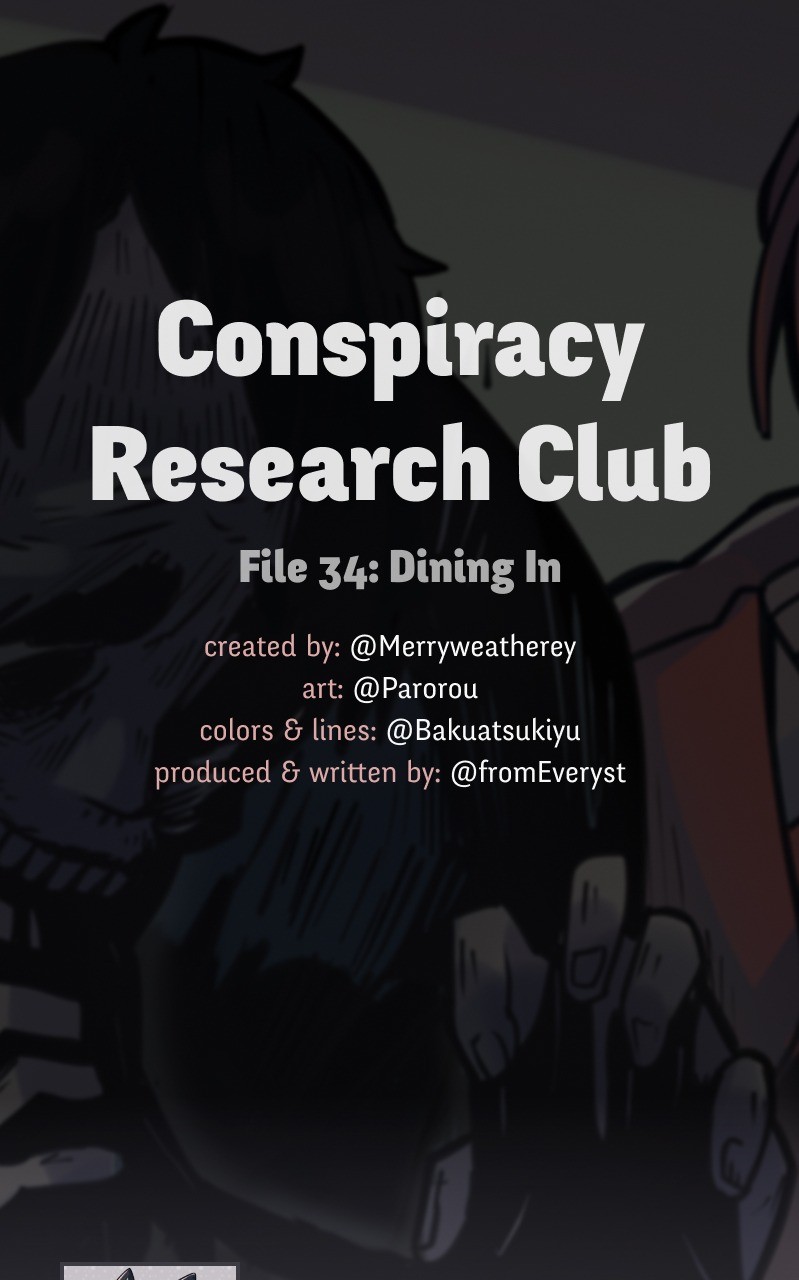 @CRC_Luna: Conspiracy Research Club Vol. 2 Ch. 34 Dining In