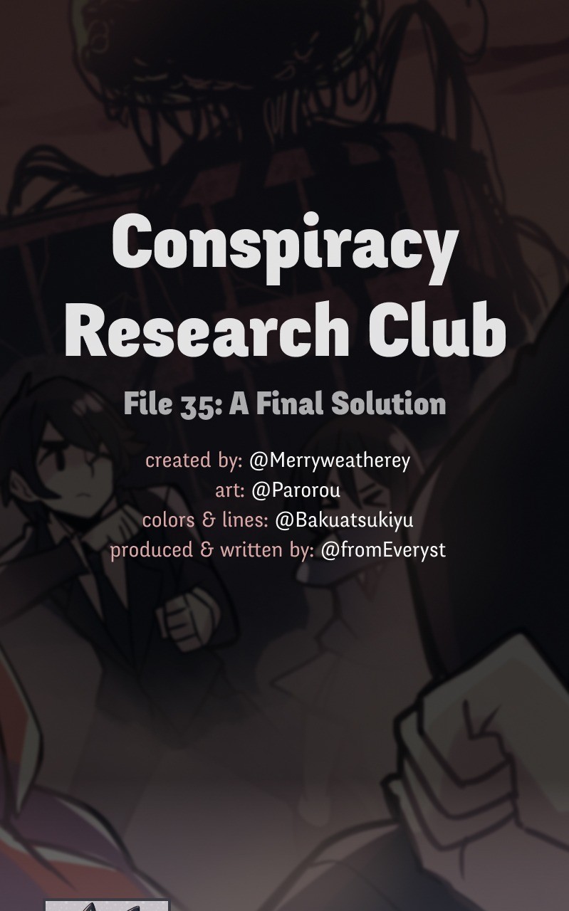 @CRC_Luna: Conspiracy Research Club Vol. 2 Ch. 35 The Final Solution