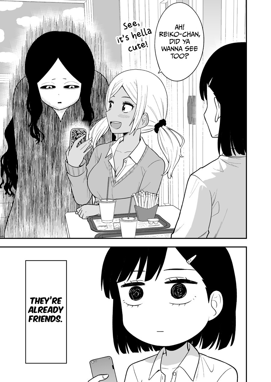 There's a Ghost Behind the Gyaru Ch. 1