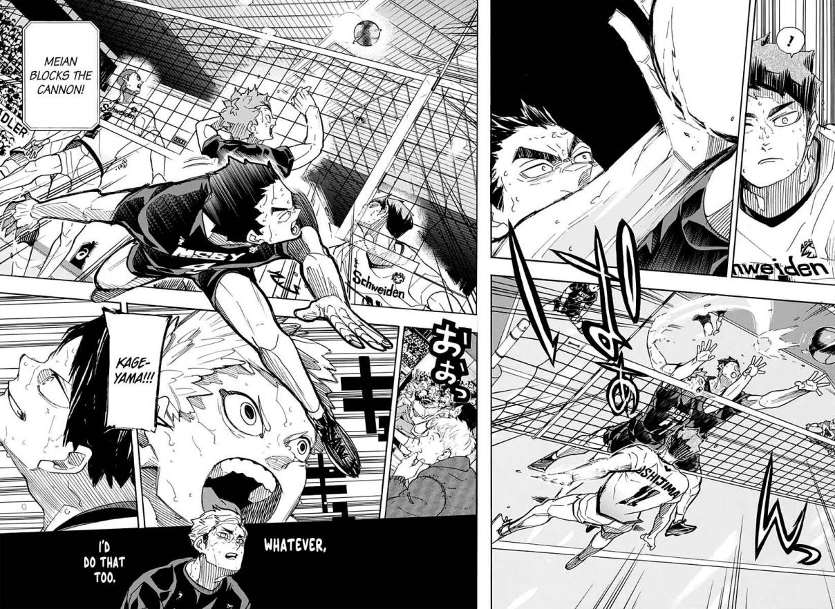 Haikyuu!! Ch. 397 Picking Up Where They Left Off