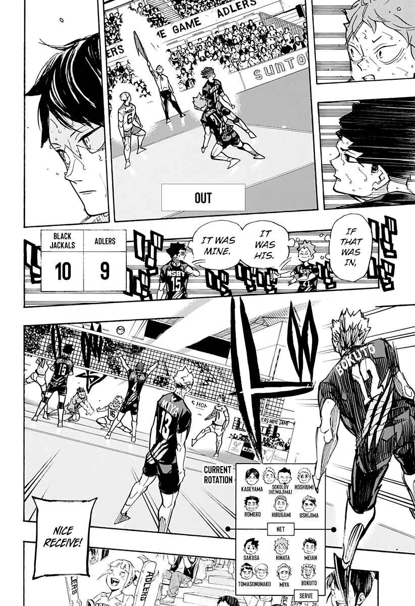 Haikyuu!! Ch. 397 Picking Up Where They Left Off