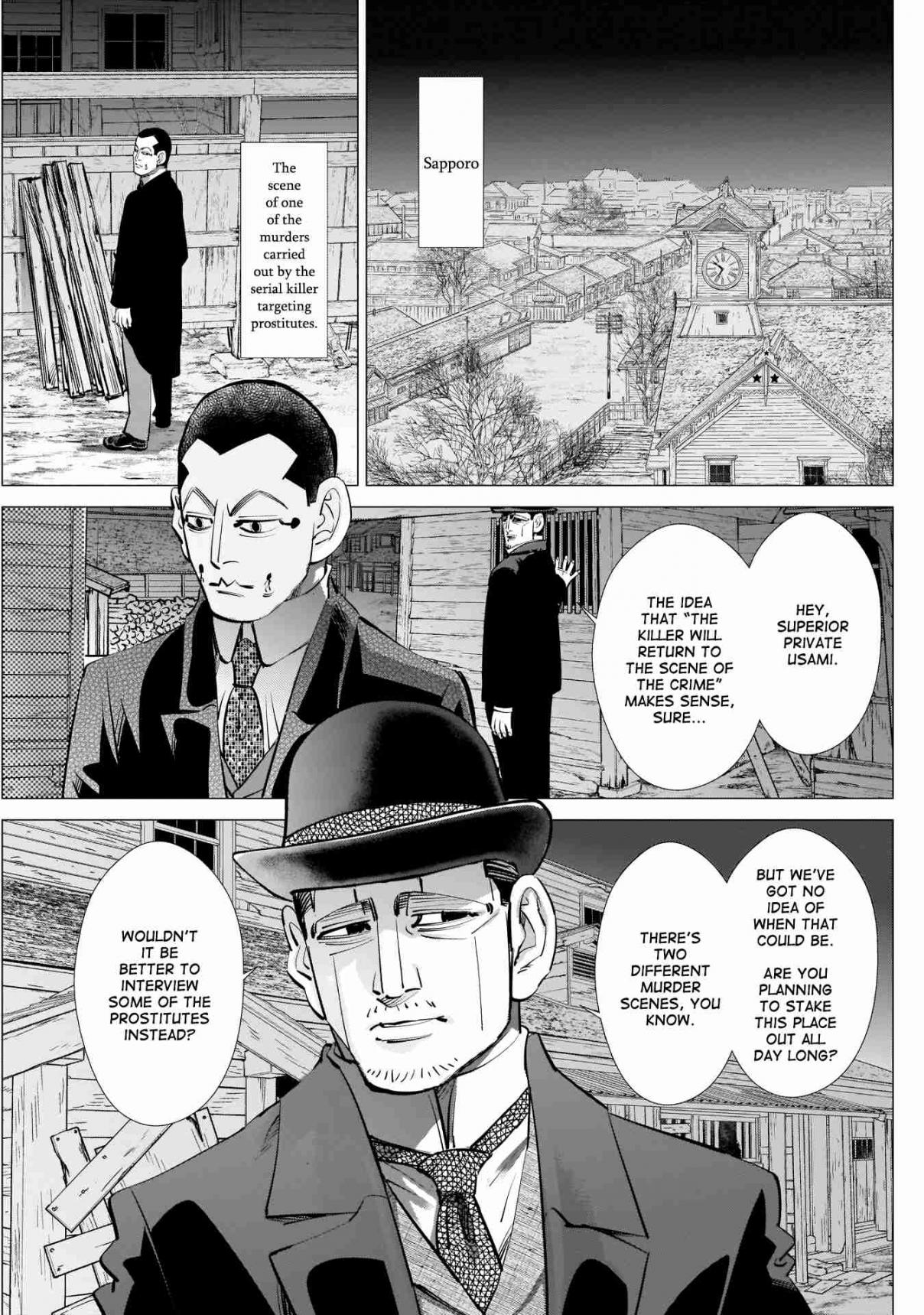 Golden Kamuy Ch. 238 For The Person You Like