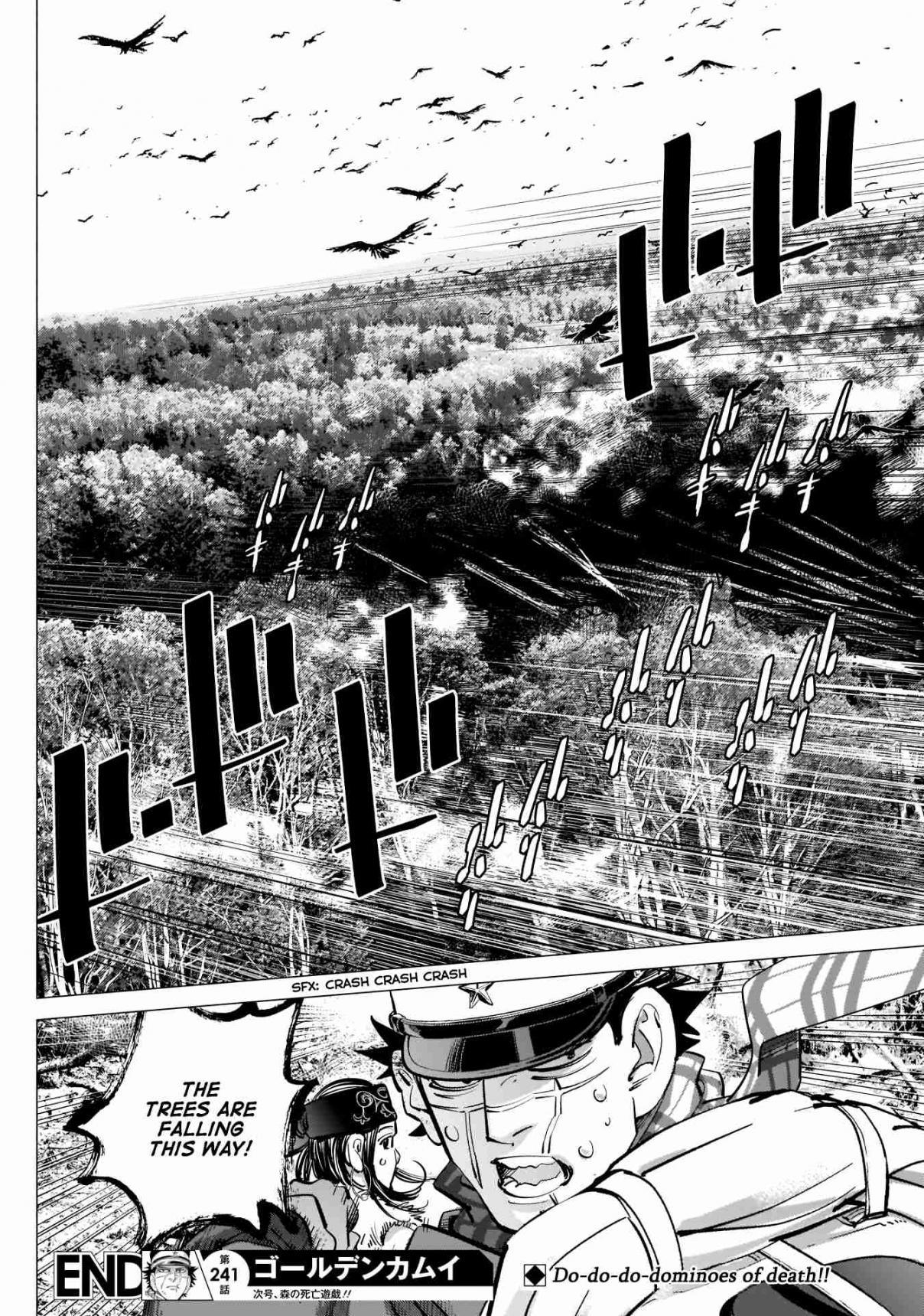 Golden Kamuy Ch. 241 The Kamuy That Vanished