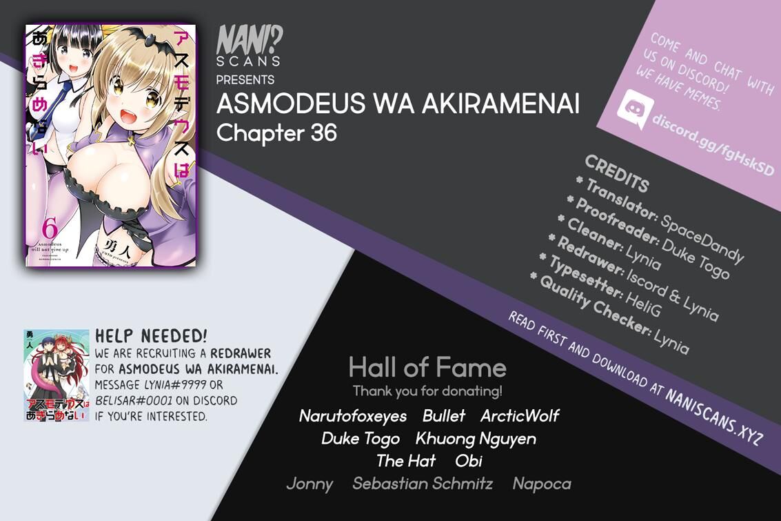 Asmodeus wa Akiramenai ch.036