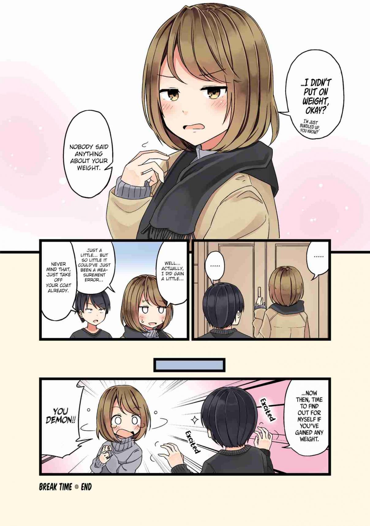 First Comes Love, Then Comes Marriage Vol. 1 Ch. 10.5 My Fiance Came Home From New Year's Break At Her Parents' All Bundled Up