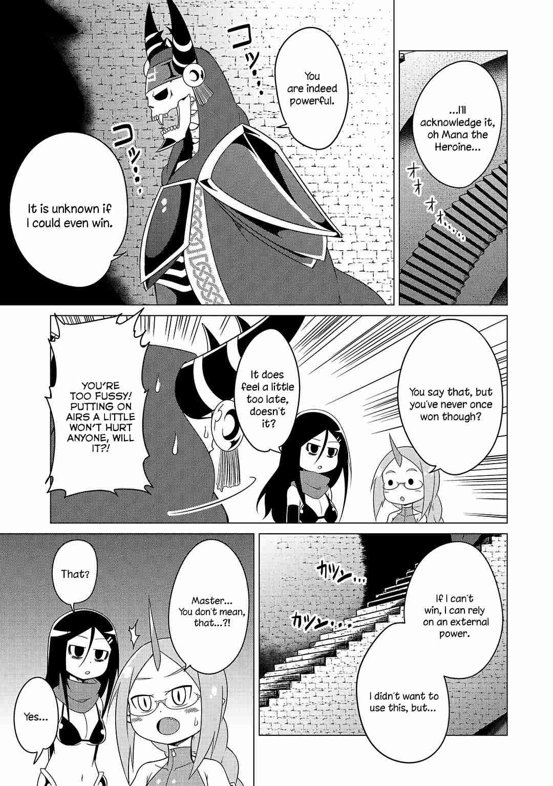 The Devil Is Troubled by the Suicidal Heroine Vol. 2 Ch. 8 The devil unseals the evil god!
