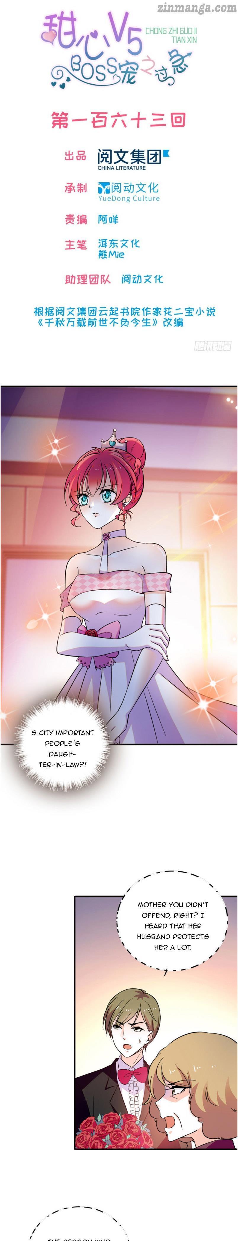 Sweetheart V5: The Boss Is Too Kind! Chapter 161 + 163