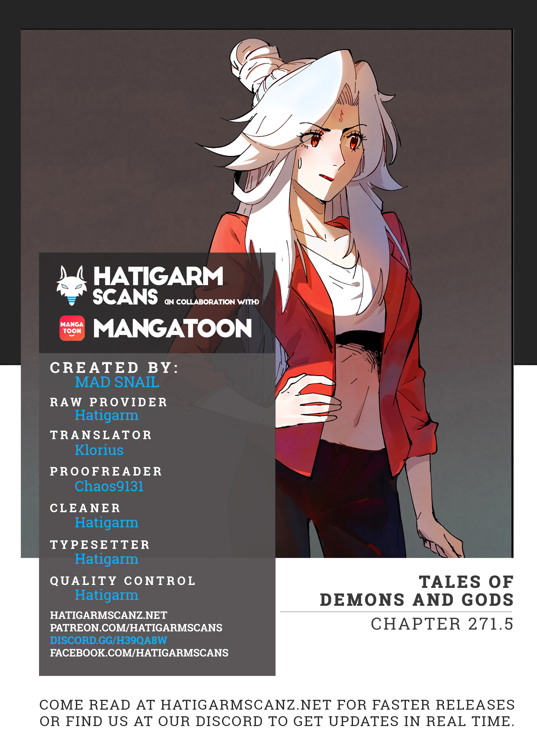 Tales of Demons and Gods Ch.271.5