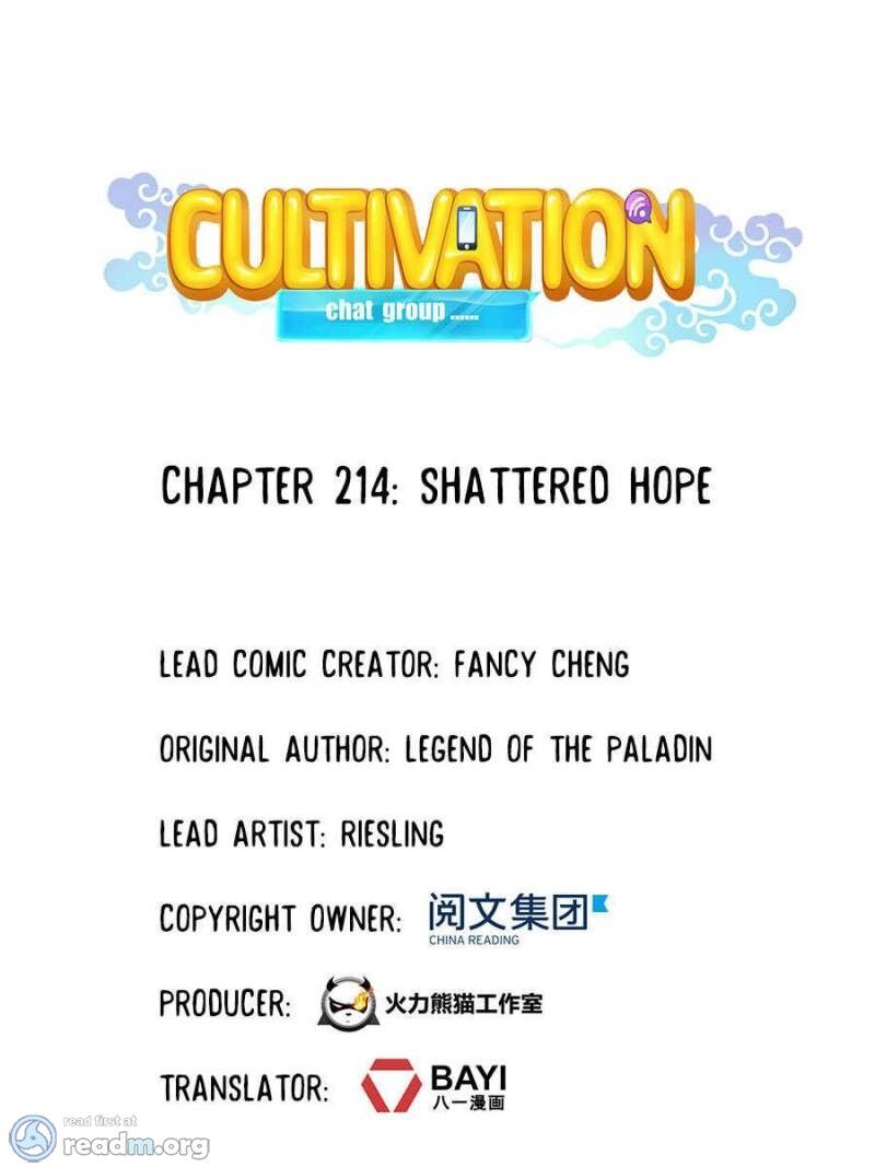 Cultivation Chat Group ch.214