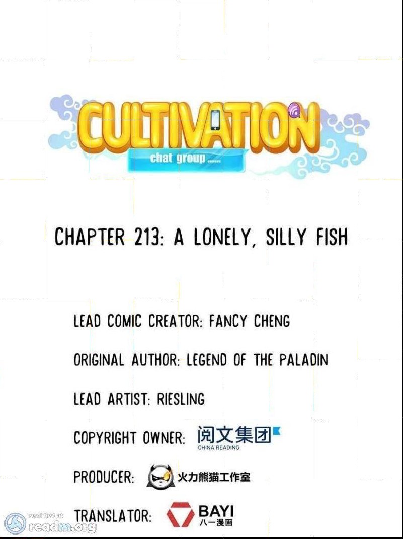 Cultivation Chat Group Chapter 213