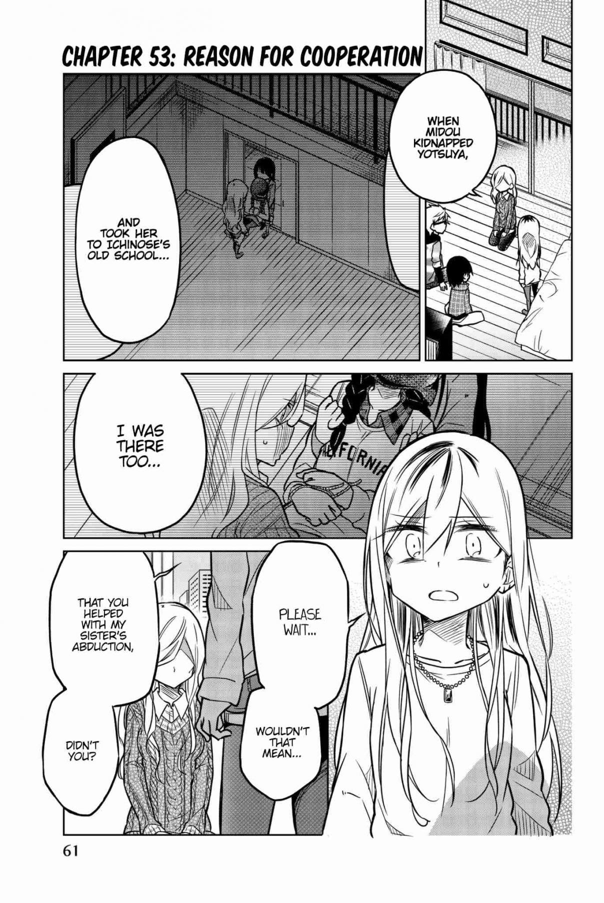 Ijousha no Ai Vol. 5 Ch. 53 The Reason for her Cooperation