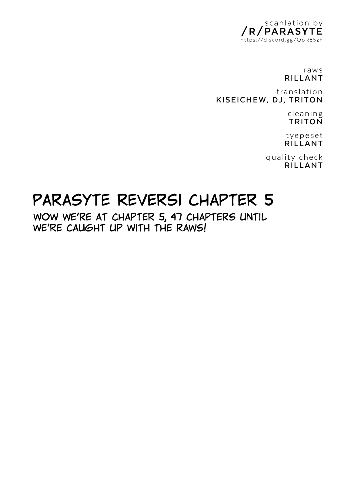 Parasyte Reversi Vol. 1 Ch. 5 Diablo III