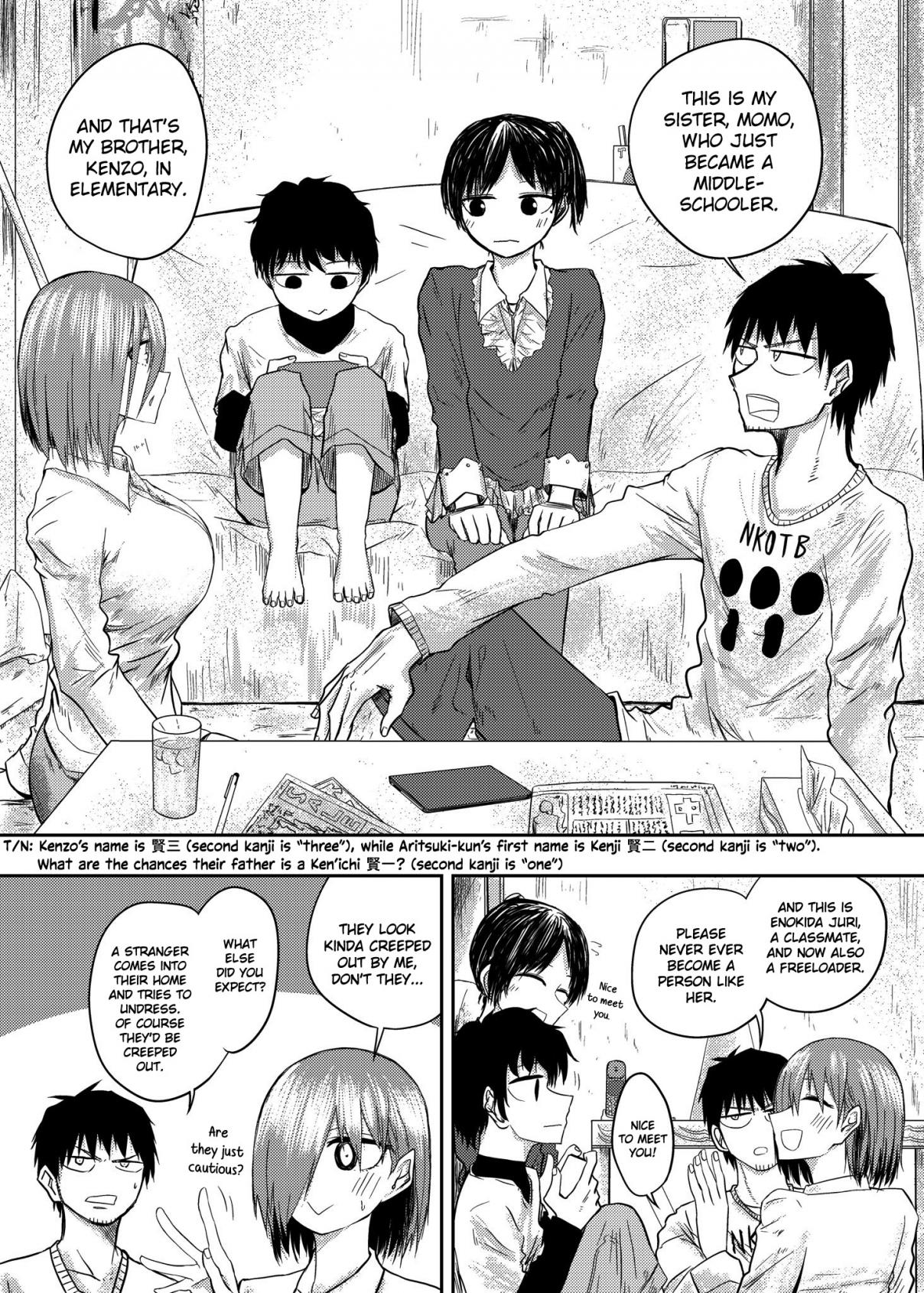 Shukan Brick Ch. 61 When you can't do anything alone, so you stay over at a friend's #2