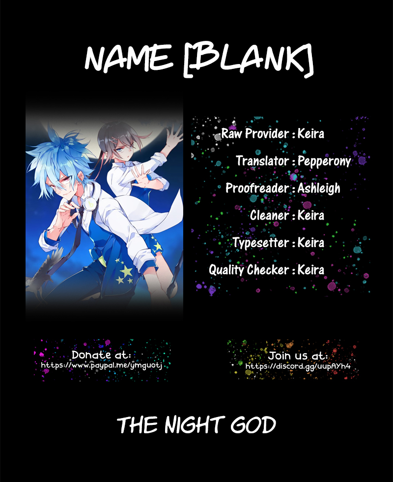The Night God Ch. 0 I am the Night God