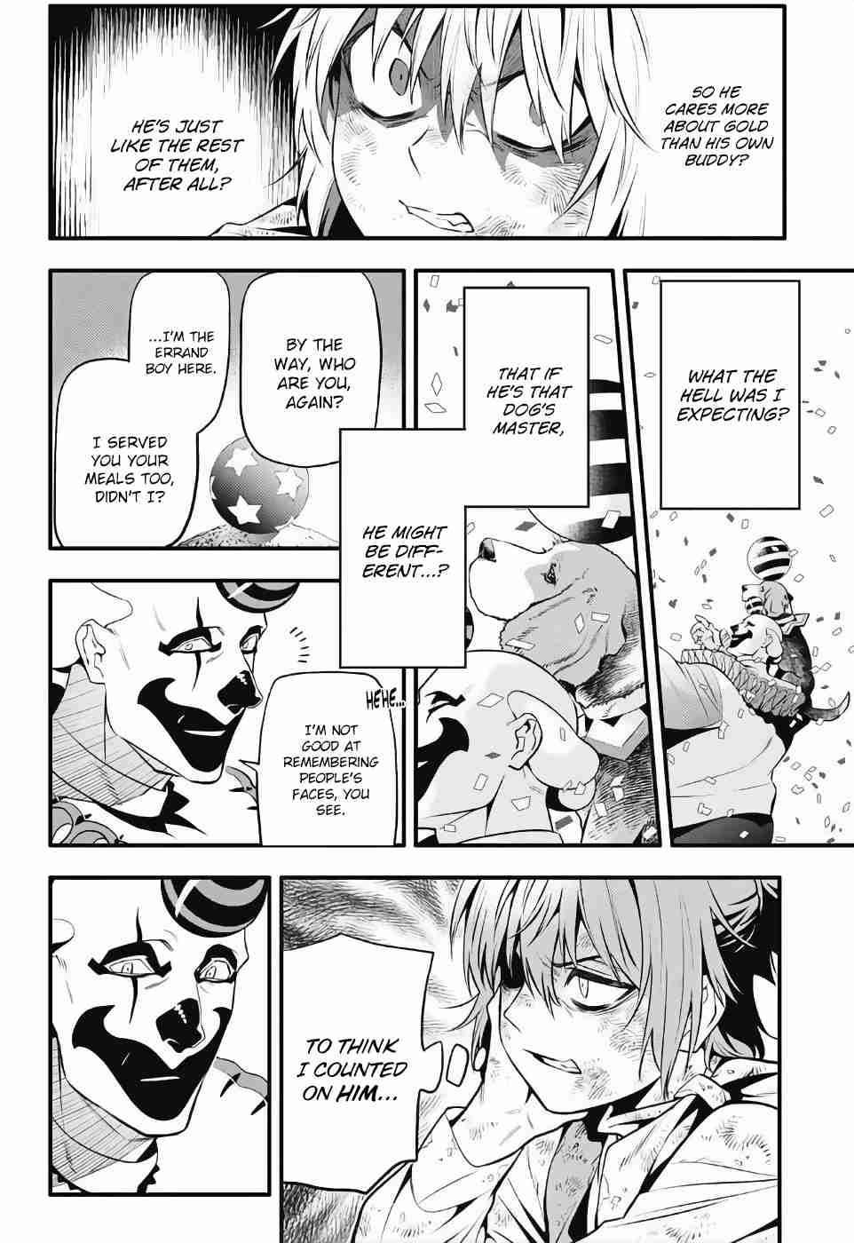 D.Gray man Ch. 236 Saying Goodbye to A.W Red and the Pierrot