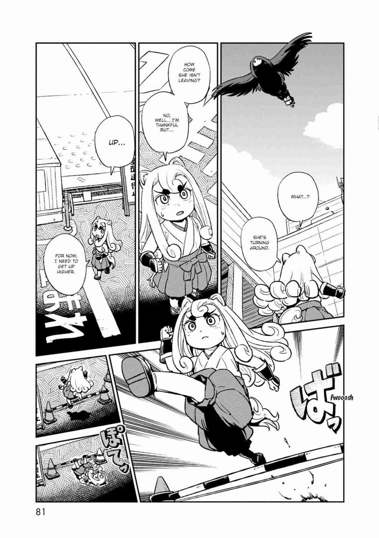 Neko Musume Michikusa Nikki Vol. 19 Ch. 116 Passing the Time with Sprinting Youkai at the Mall