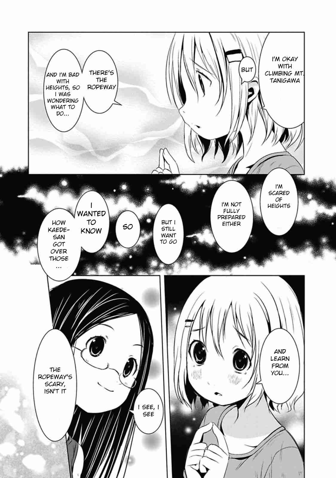 Yama No Susume Vol. 4 Ch. 27 Receiving Feelings to Keep Going
