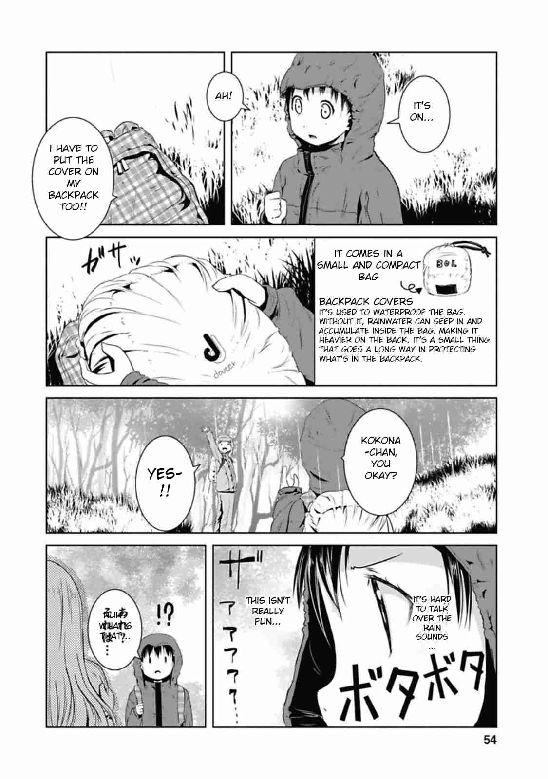Yama no Susume Vol. 5 Ch. 35 The Things Forgotten On A Rainy Day