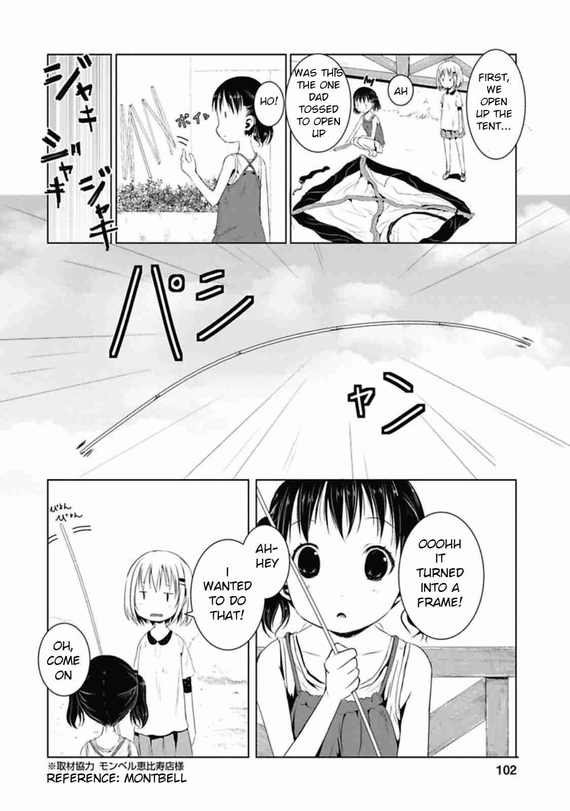 Yama no Susume Vol. 5 Ch. 37 It's Hard Sleeping In Tents...